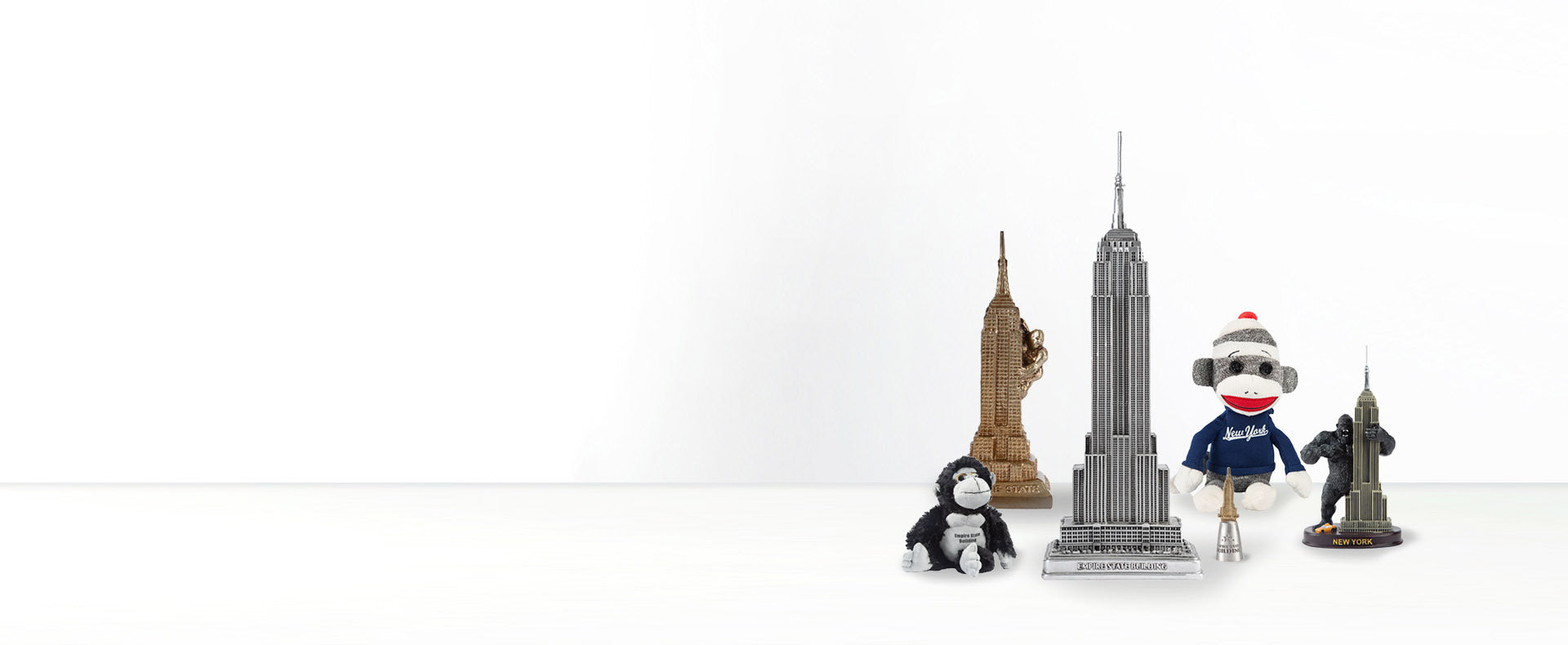 EMPIRE STATE BUILDING <br> 
REPLICAS & GIFTS