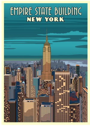 Posters & Prints – Empire State Building Gifts