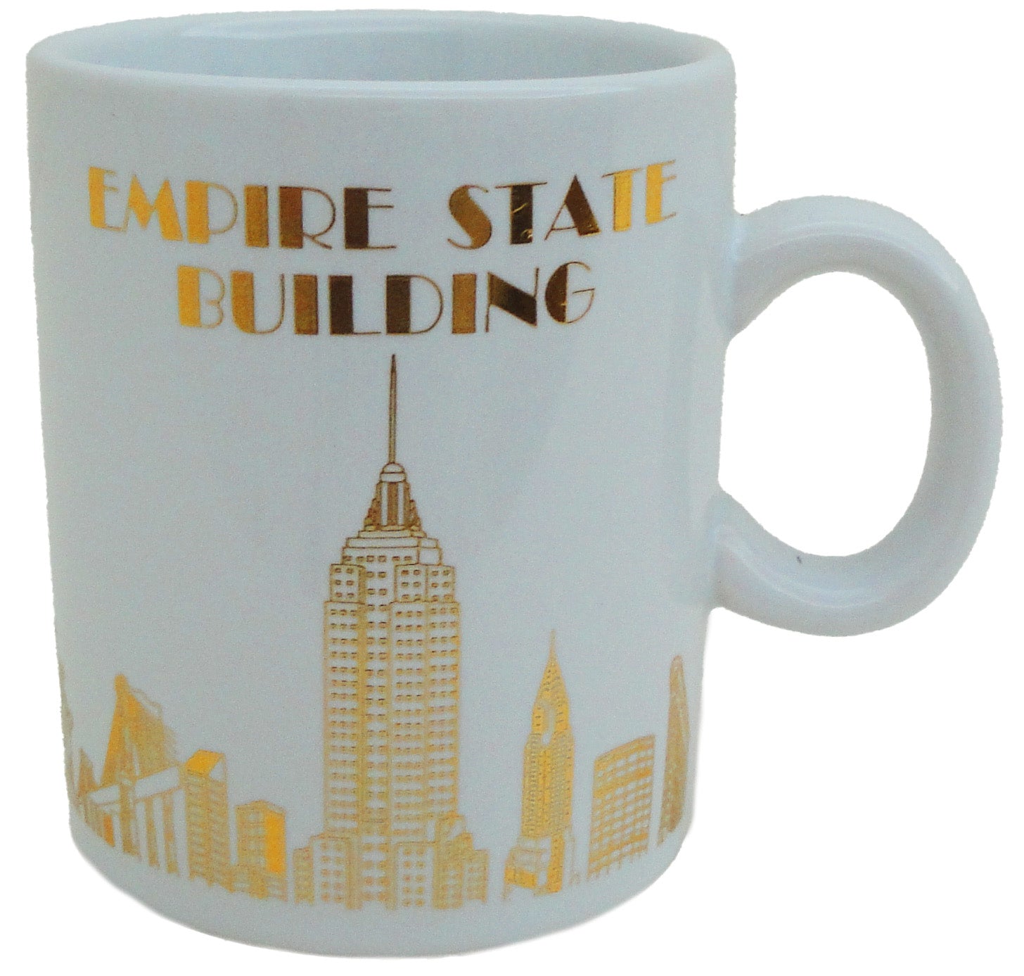 ESB Skyline White & Gold Mug/Shot