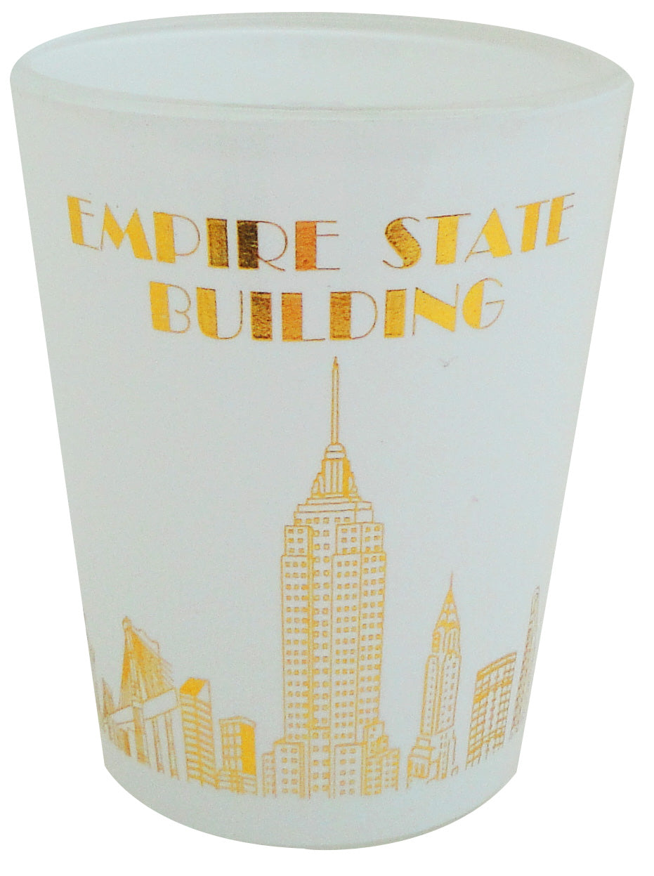 ESB Skyline White & Gold Mug/Shot