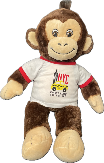 SMILEY Monkey 19-inch