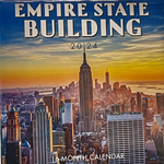 2024 Empire State Building 16 Month Calendar