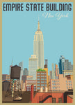 ESB Cityscape 13x18 Giclee Print