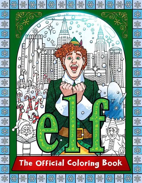 Elf The Official Coloring Book