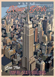 ESB Visit NY 13x18 Giclee Print