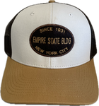 Empire State Building Simple Oval Trucker