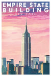 Hudson ESB Water Color 13x18 Giclee Print
