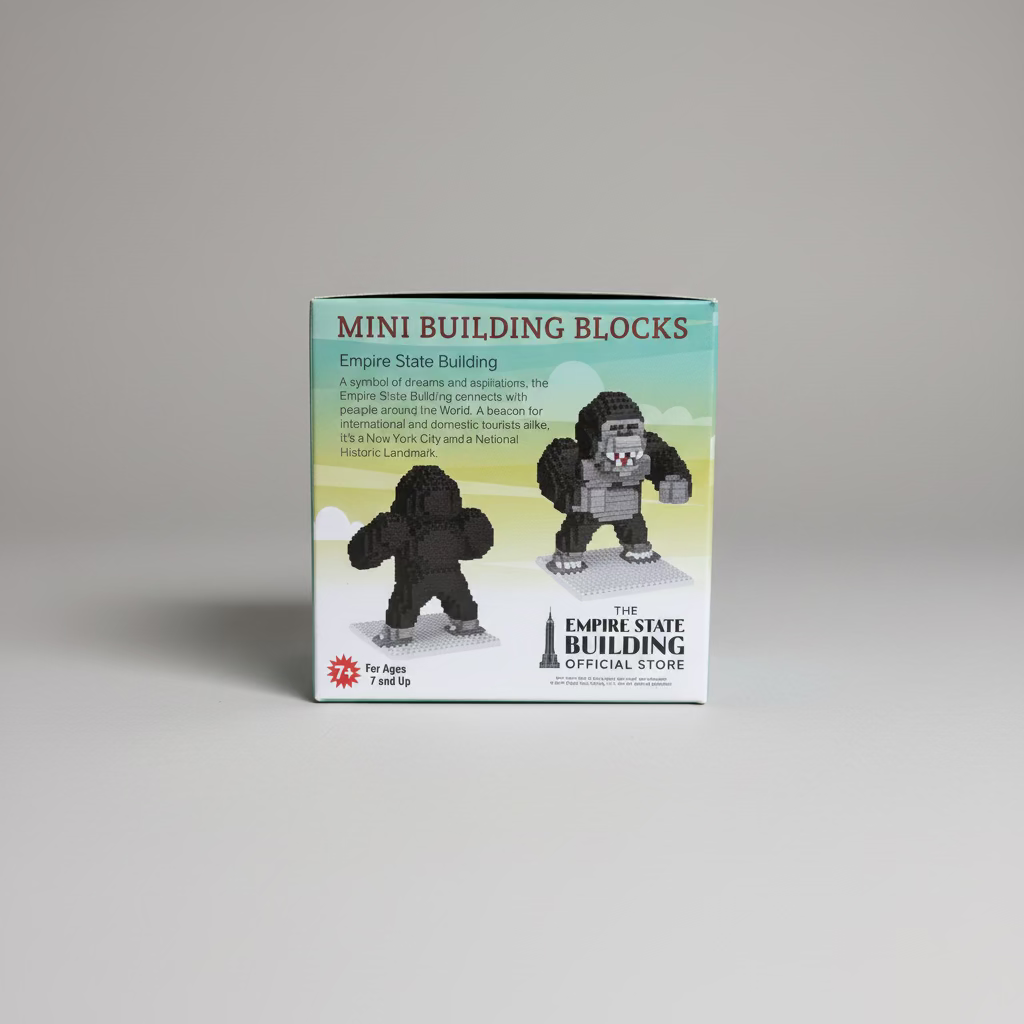 Mini Building Bocks Empire State Building Kong
