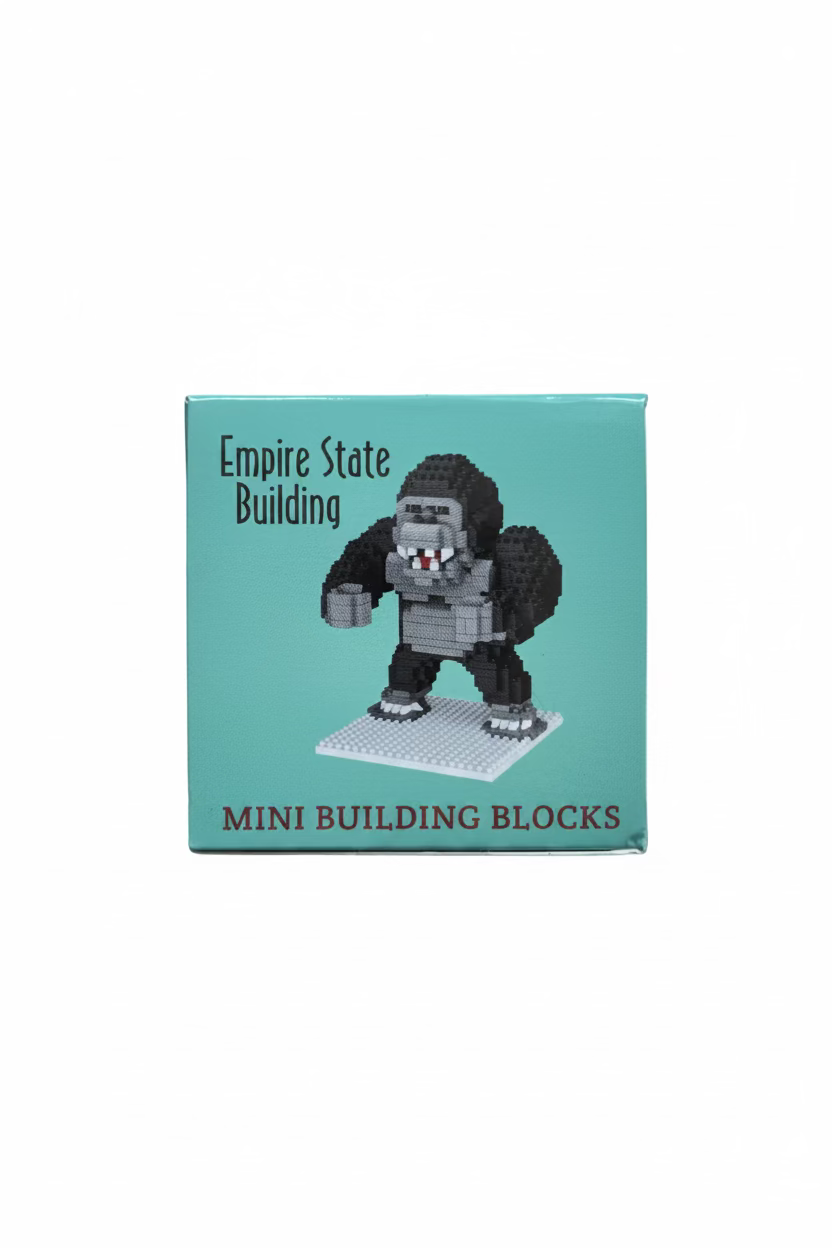 Mini Building Bocks Empire State Building Kong