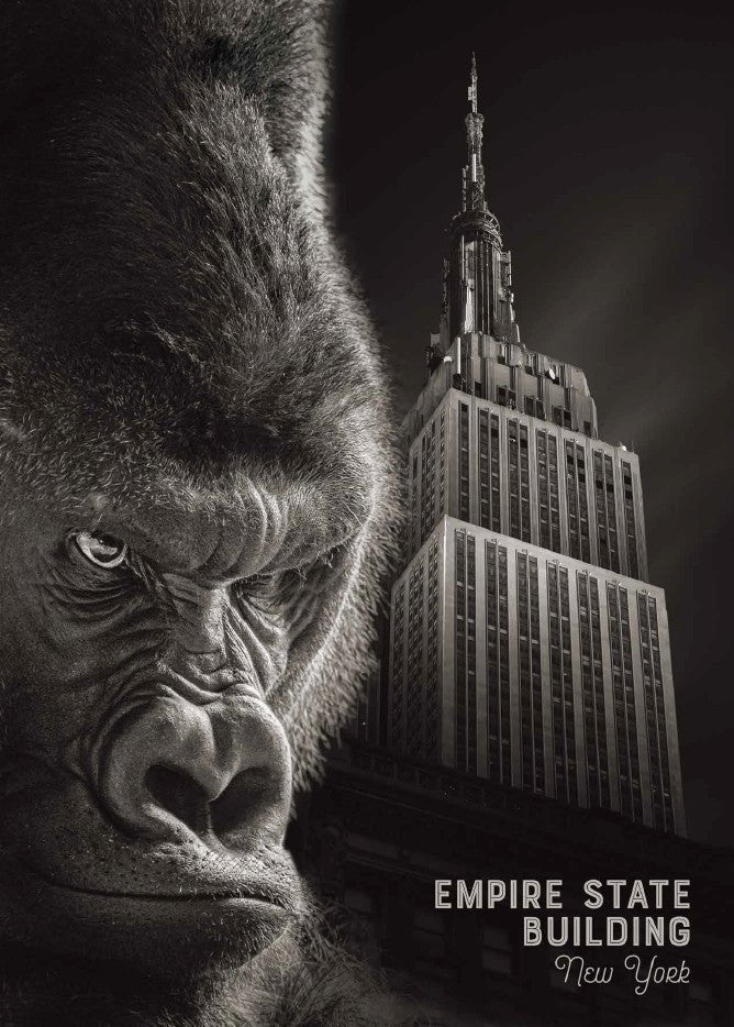 ESB Kong 13x18 Giclee Print