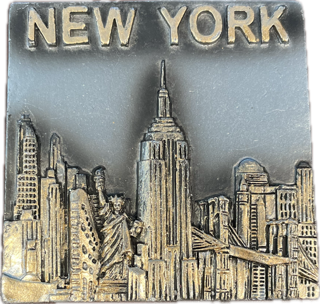 NYC Pewter Magnet