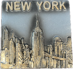 NYC Pewter Magnet