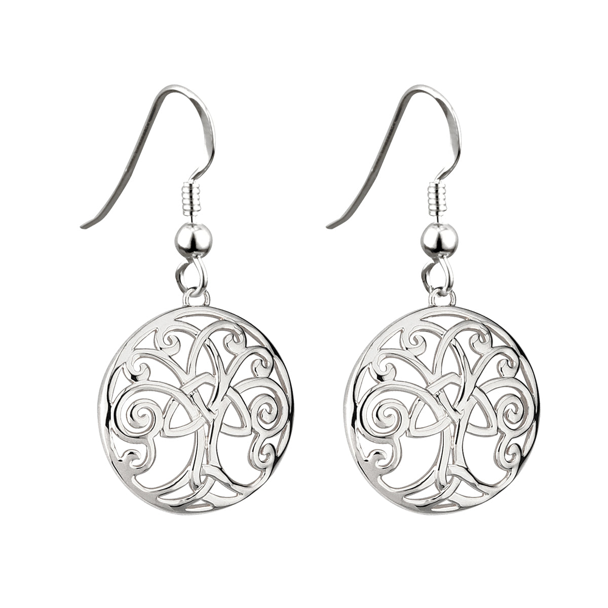 Solvar RP Tree Of Life Drop Earrings