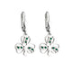 Solvar Shamrock Drop Earrings