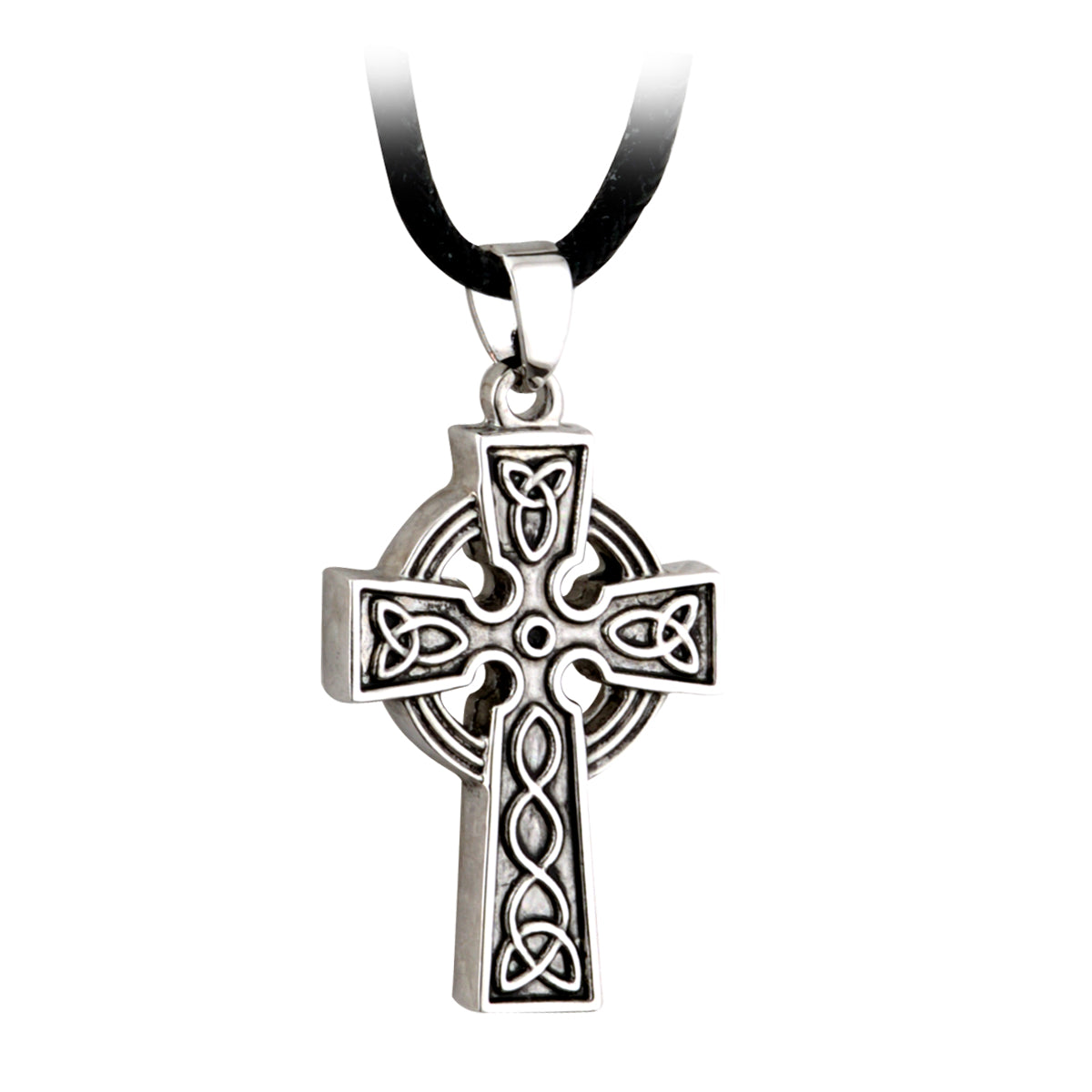 Solvar Celtic Cross Pendant Necklace
