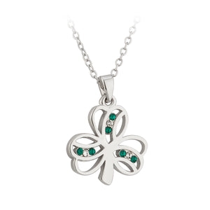 Solvar RP Green Crystal Necklace