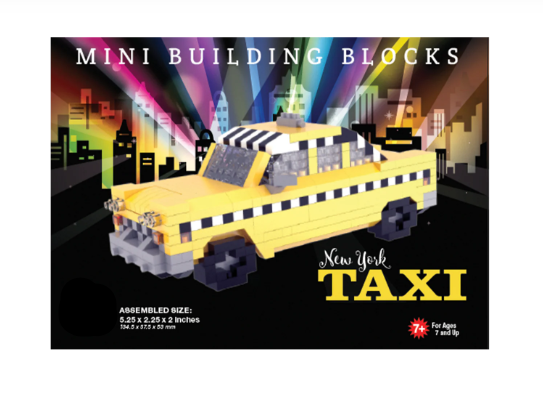 Mini Building Blocks NYC Taxis