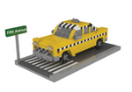 Mini Building Blocks NYC Taxis