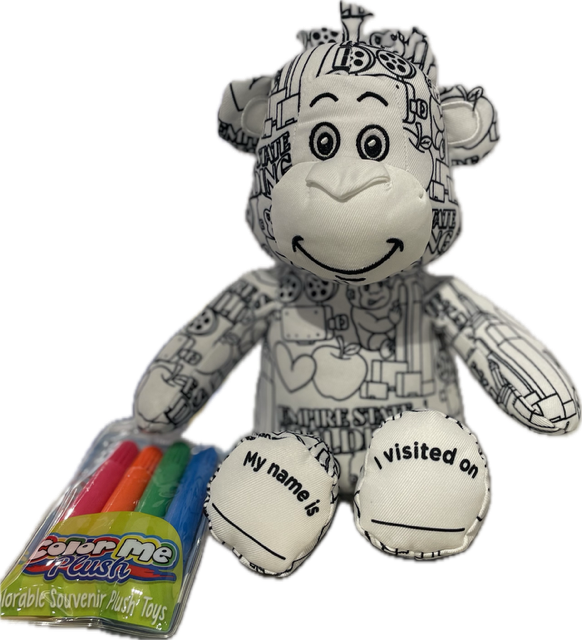 Color Me Plush - Empire State Building Gorilla