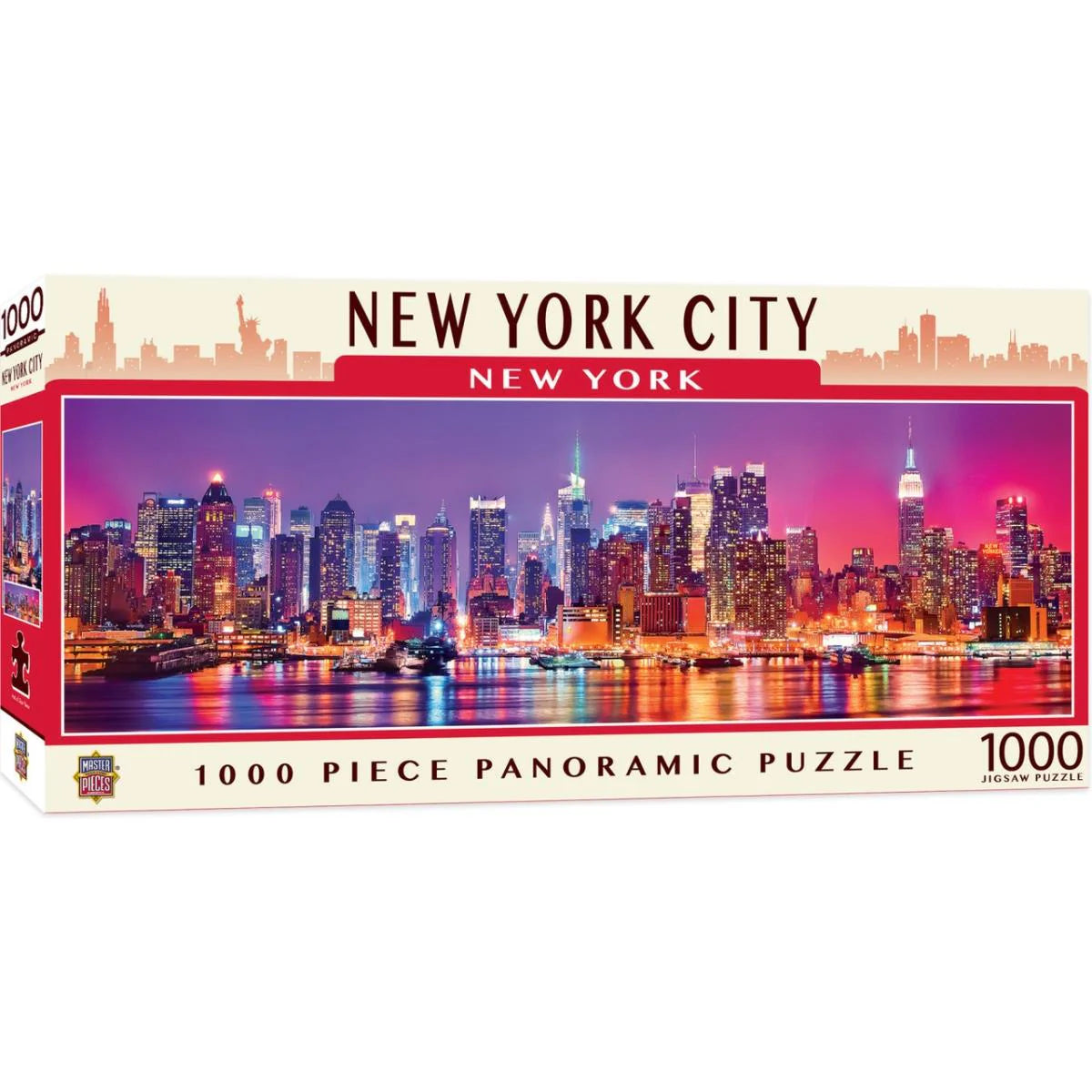 NYC Panoramic 1,000 Piece Puzzle