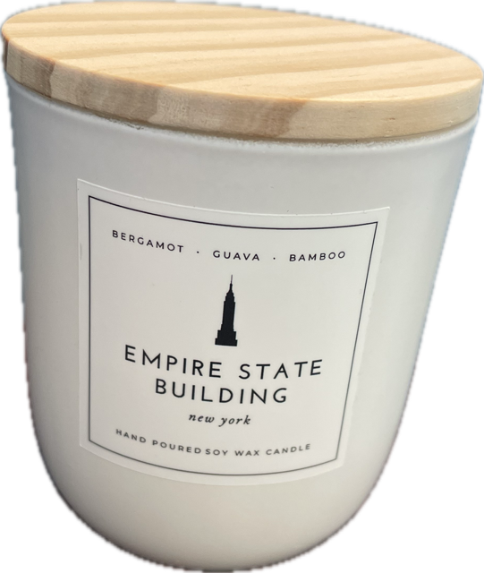 ESB PLUMERIA/BAMBOO SOY WAX CANDLE