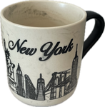 15 oz Marble NYC Skyline mug