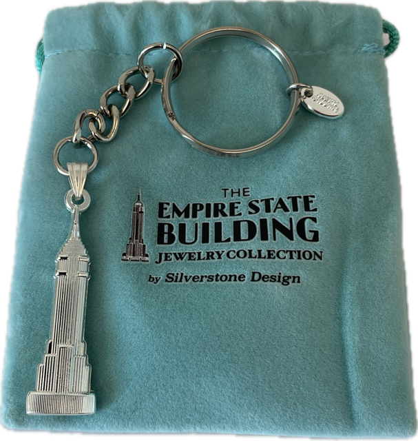 ESB Sterling Silver Plated Key Chain
