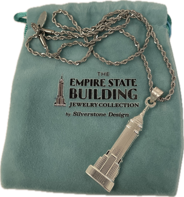 ESB Sterling Silver Plated Necklace