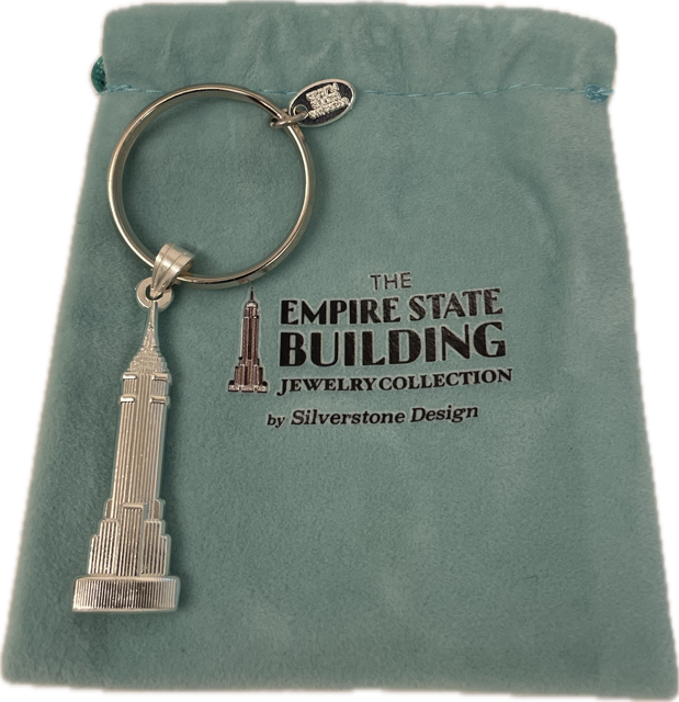 ESB Sterling Silver Plated Key Ring