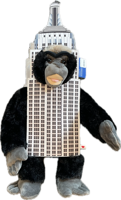 Empires State Building Kong Plush
