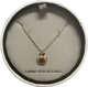 Gold Plate Matt Apple Pendant