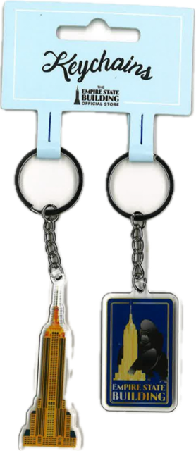 ESB Blu Kong Acrylic 2 pack Keychain
