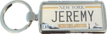 NY License Plate keychain (JEREMY)