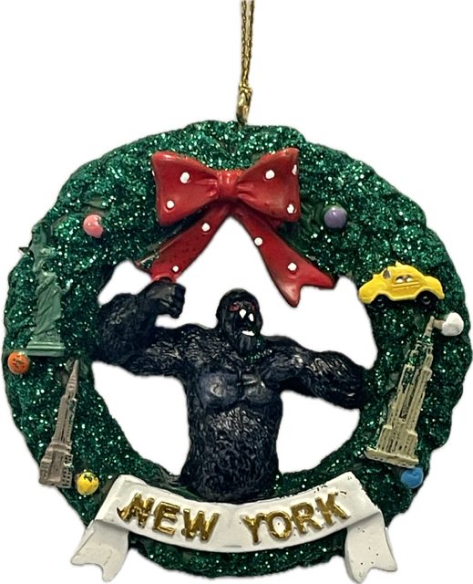 King Kong Wreath Ornament