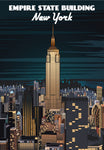 ESB Lightning 13x18 Giclee Print