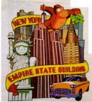 ESB WOODEN EPOXY MAGNET/COLORED BLD/KING KONG/SOL/CAR