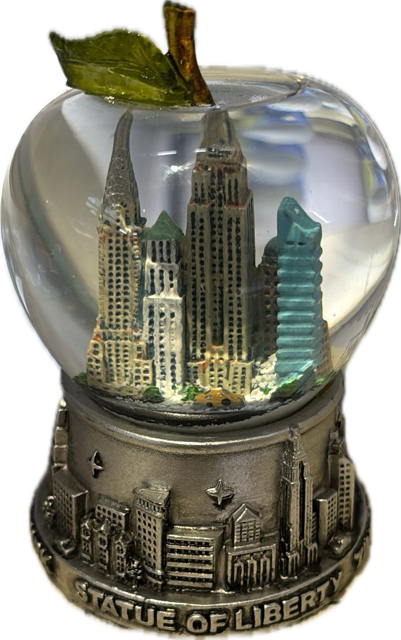 Apple 45mm mini snow globe