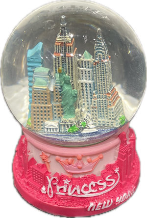 Princess New York Mini Snow Globe