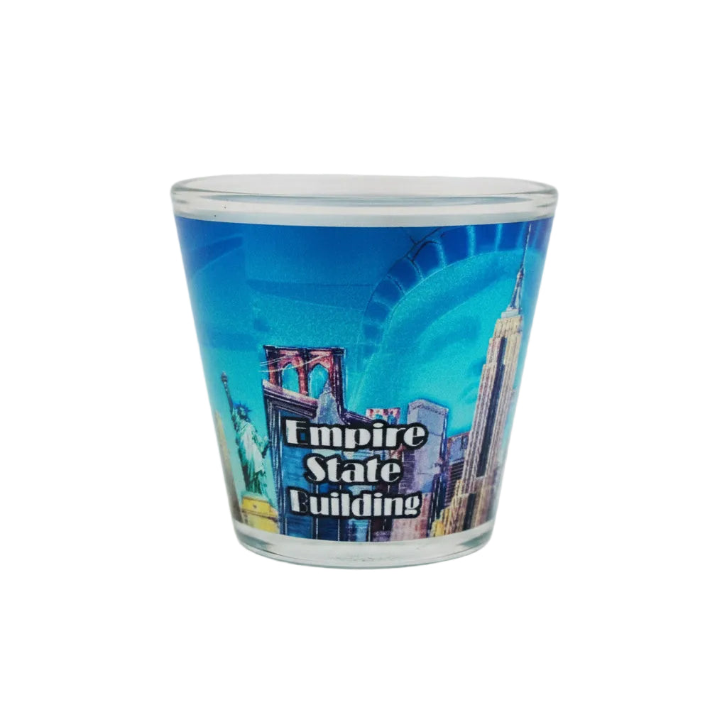 Empire State Building Shot Glass