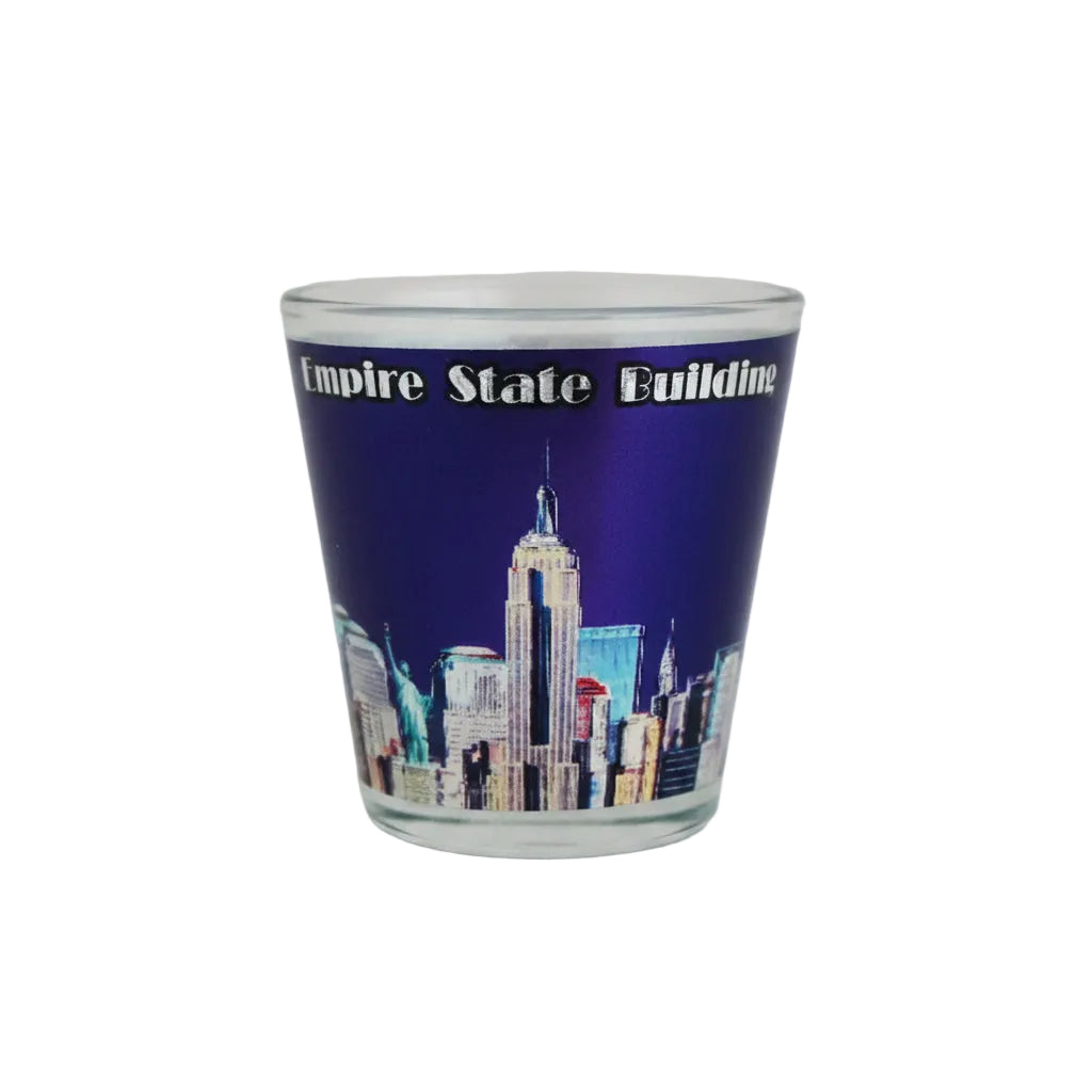 Empire State Building Shot Glass
