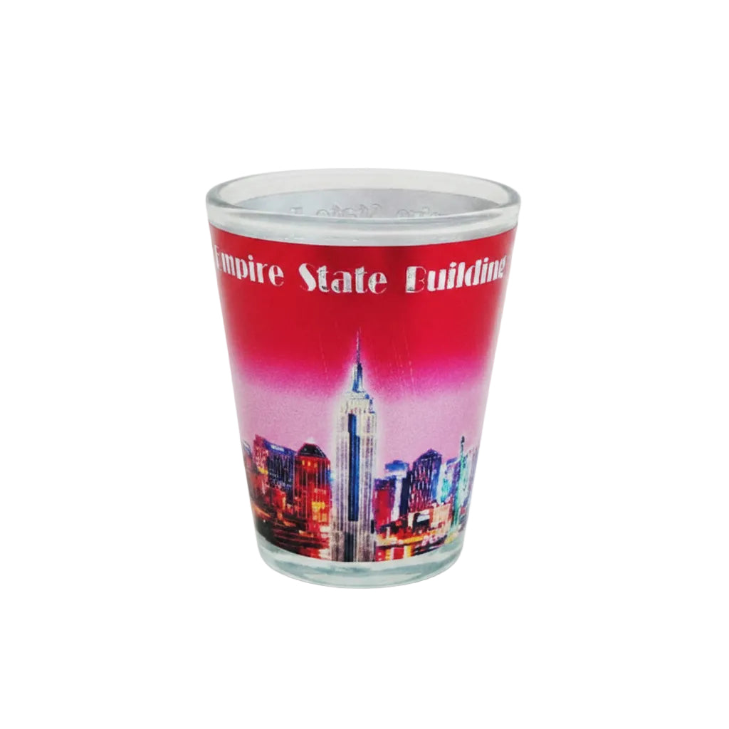 Empire State Building Shot Glass