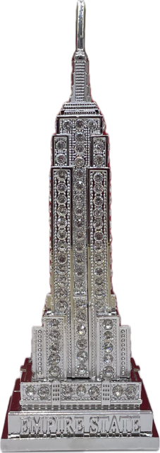 ESB Rhinestone 10" Monument Silver