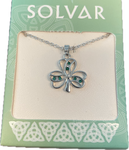 Solvar RP Green Crystal Necklace