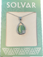 Solvar RP Cat Eye Claddagh Pendant Necklace