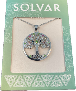 Solvar Tree Of Life Pendant Necklace
