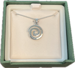 Solvar Celtic Swirl Pendant Necklace