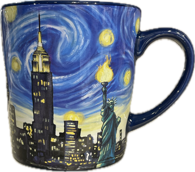 Starry Night Coffee Bradford mug