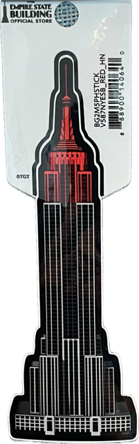 Metallic ESB Red Light Sticker