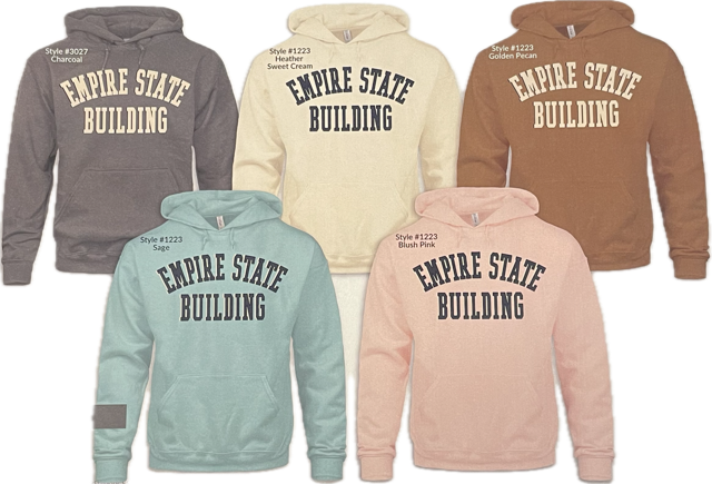 Adult Applique Hood Fleece