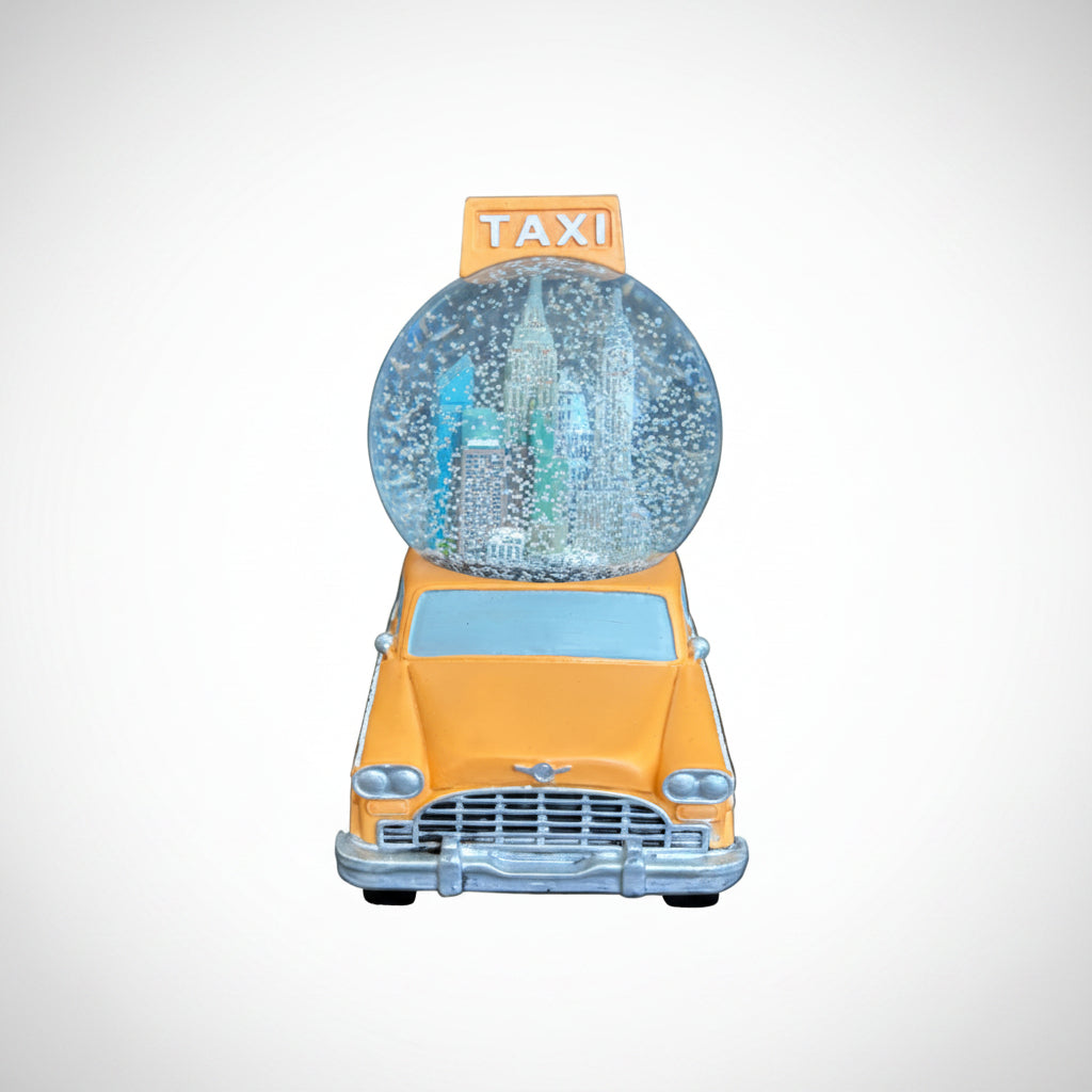 New York City Taxi Snow Globe